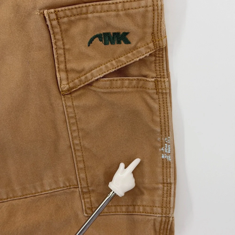 Mountain Khakis Alpine Utility Pant Mens 32x34 Brown Double Knee Canvas Workwear